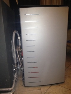 Installation d'un poêle à pellets hydro